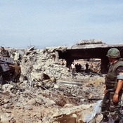 Jerome.C.House (American,1991) Beirut Barracks Bombing (1983) Sideshow Video 2025