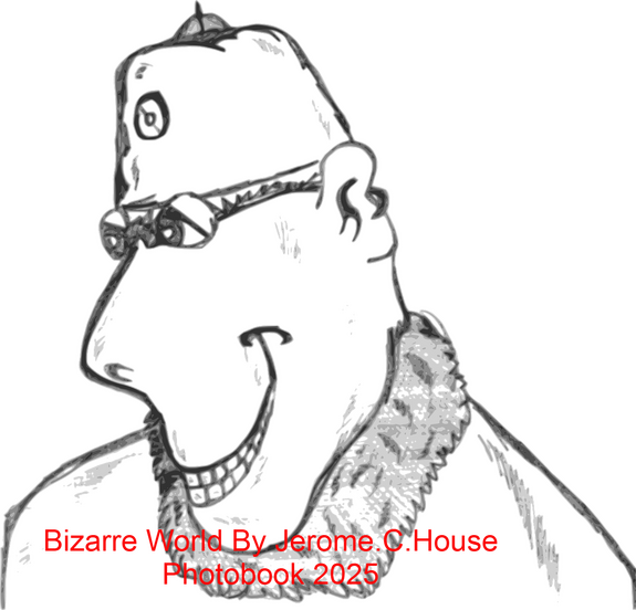 Jerome.C.House (American,1991) Bizarre World 2025