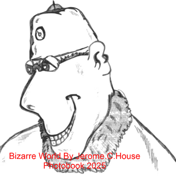 Jerome.C.House (American,1991) Bizarre World 2025