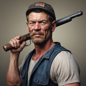 Jerome.C.House (American,1991) Hillbilly Rangler 2025