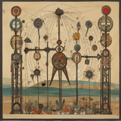 Jerome.C.House (American,1991) Kinetic Combines Sideshow Video 2025