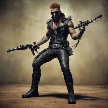 Jerome.C.House (American,1991) Leather Punk Sideshow Video 2025