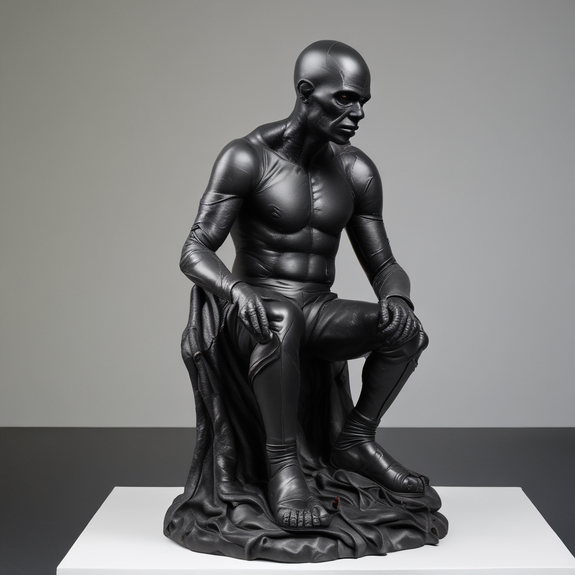 Jerome.C.House (American,1991) Dark People 2025