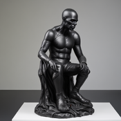 Jerome.C.House (American,1991) Dark People 2025