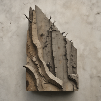 Jerome.C.House (American,1991) Abused Wood 2025