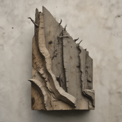 Jerome.C.House (American,1991) Abused Wood 2025