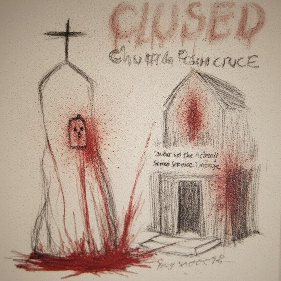 Jerome.C.House (American,1991) Blood Church Service 2025