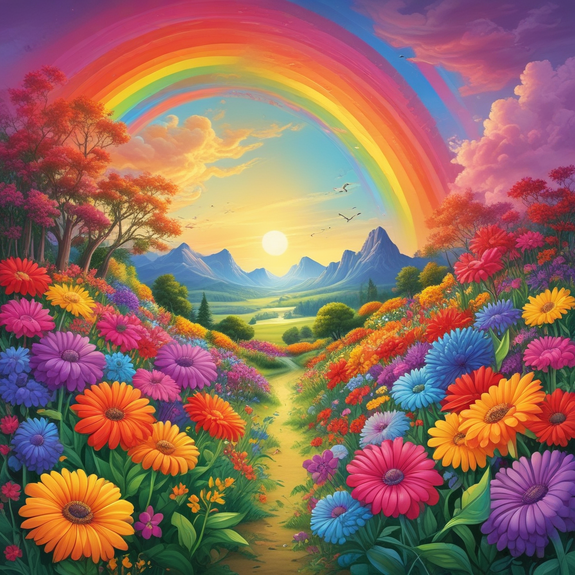 Jerome.C.House (American,1991) Rainbow Miracle 2025