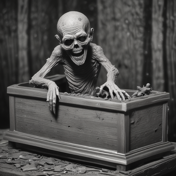 Jerome.C.House (American,1991) Creature's Coffin 2025