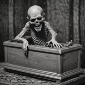 Jerome.C.House (American,1991) Creature's Coffin 2025