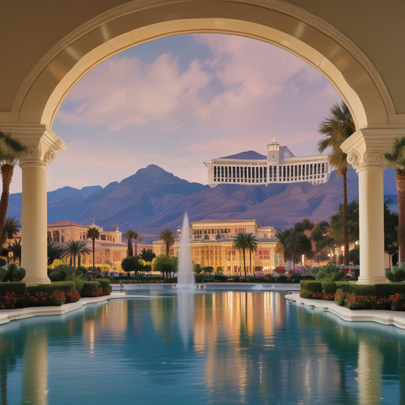 Jerome.C.House (American,1991) Bellagio, Las Vegas 2025