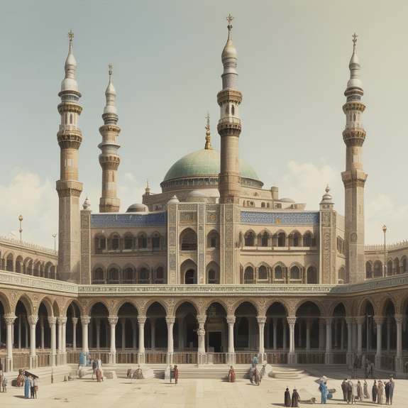 Jerome.C.House (American,1991) Great Mosque Of Mecca 2025