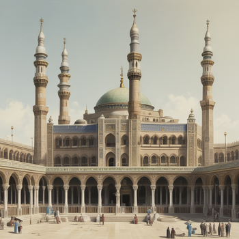 Jerome.C.House (American,1991) Great Mosque Of Mecca 2025