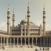 Jerome.C.House (American,1991) Great Mosque Of Mecca 2025