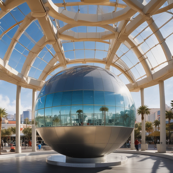 Jerome.C.House (American,1991) Las Vegas Sphere 2025