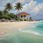 Jerome.C.House (American,1991) Aruba Eagle Beach 2025