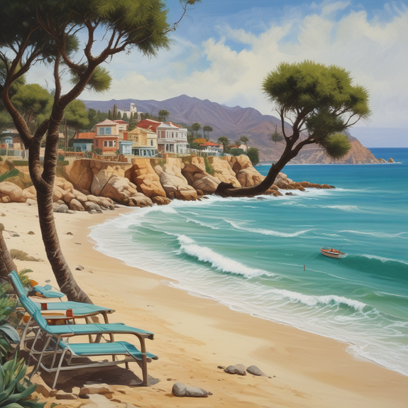 Jerome.C.House (American,1991) Cala Grandella Beach  2025