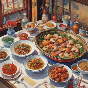 Jerome.C.House (American,1991) Chinese Cuisine 2025