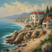 Jerome.C.House (American,1991) Gelendzhik Bay 2025