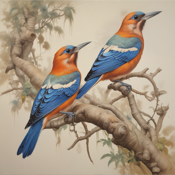 Jerome.C.House (American,1991) Pretoria Birds 2025