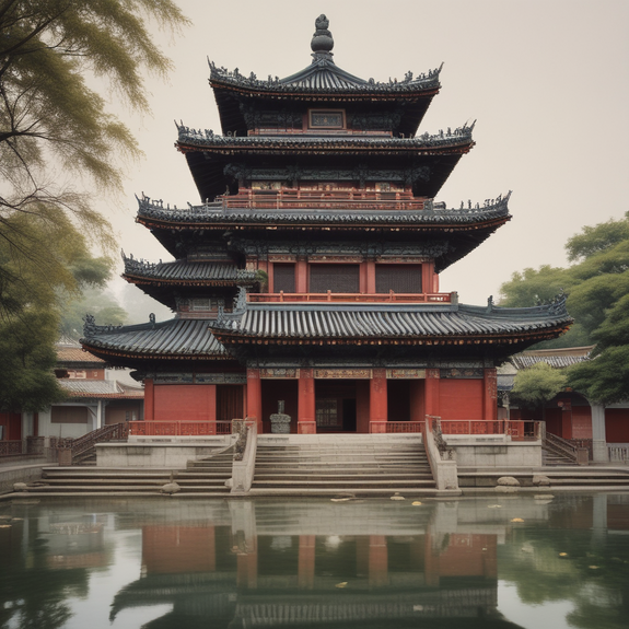 Jerome.C.House (American,1991) Nanfangao Jinan Temple, Taiwan 2025