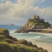 Jerome.C.House (American,1991) St. Michael's Mount (Marazion) 2025