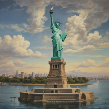 Jerome.C.House (American,1991) Statue of Liberty Torch 2025