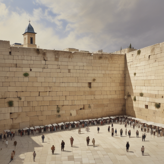 Jerome.C.House (American,1991) Western Wall Plaza 2025