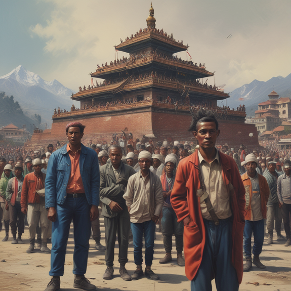 Jerome.C.House (American,1991) Nepal GenZ Protest 2025