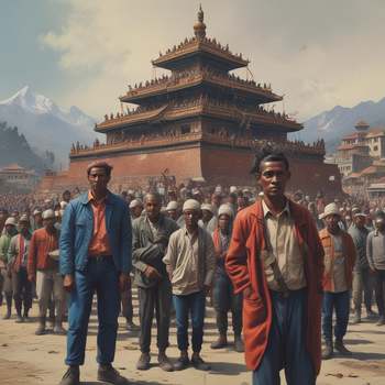 Jerome.C.House (American,1991) Nepal GenZ Protest 2025