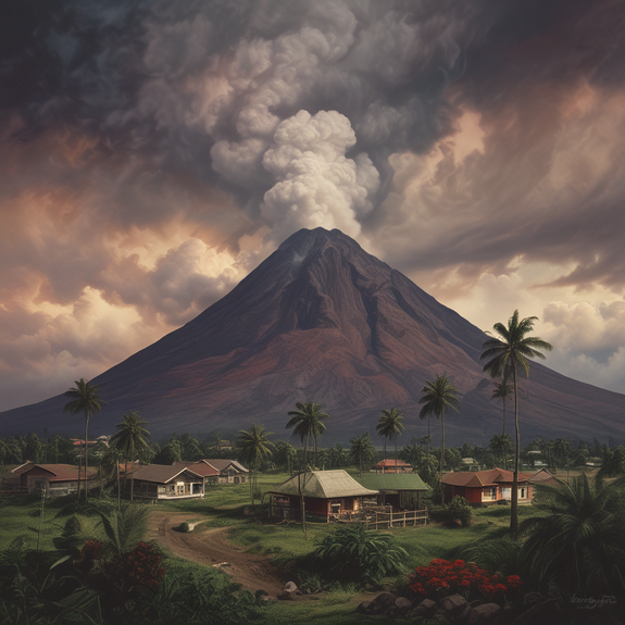 Jerome.C.House (American,1991) Mayon Volcano 2025