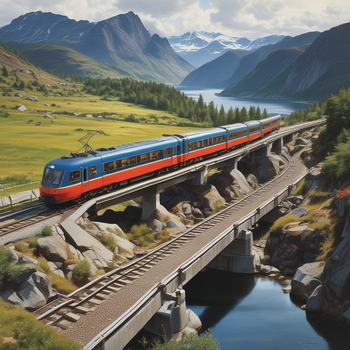 Jerome.C.House (American,1991) Norway's Railway 2025