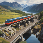 Jerome.C.House (American,1991) Norway's Railway 2025