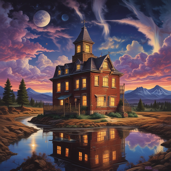 Jerome.C.House (American,1991) Skywatch #105 2025