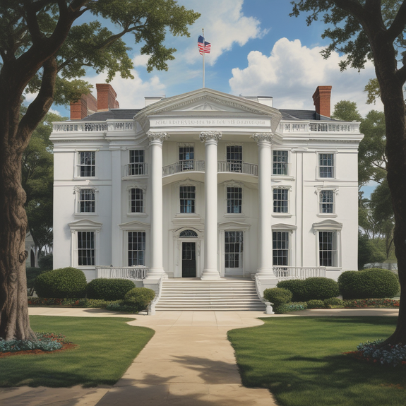 Jerome.C.House (American,1991) White House 2025