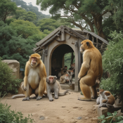 Jerome.C.House (American,1991) Awaji Island Monkey Center 2025