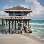 Jerome.C.House (American,1991) Dania Beach Pier 2025