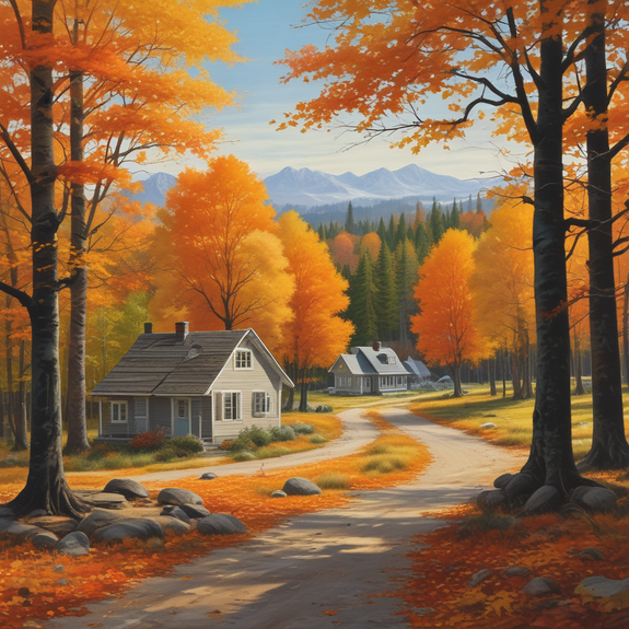 Jerome.C.House (American,1991) Finland In Autumn 2025