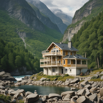 Jerome.C.House (American,1991) Geiranger 2025