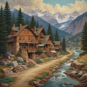 Jerome.C.House (American,1991) Leavenworth Washington 2025