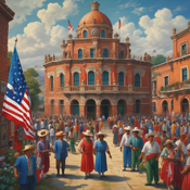 Jerome.C.house (American,1991) Mexican Independence Day  2025