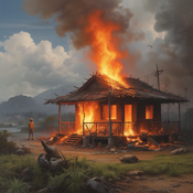 Jerome.C.House (American,1991) Philippines Fire 2025