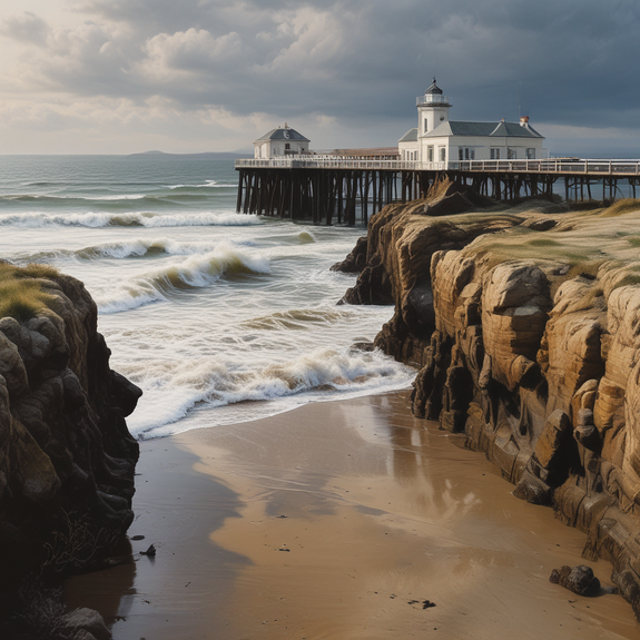 Jerome.C.House (American,1991) Porthcawl Pier 2025
