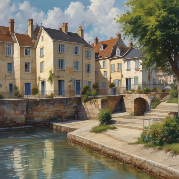 Jerome.C.House (American,1991) Saint-Valery-en-Caux - Le Port 2025