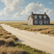 Jerome.C.House (American,1991) Texel Panorama De Koog  2025