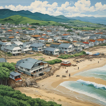 Jerome.C.House (American,1991) Tottori City Fushino Coast  2025