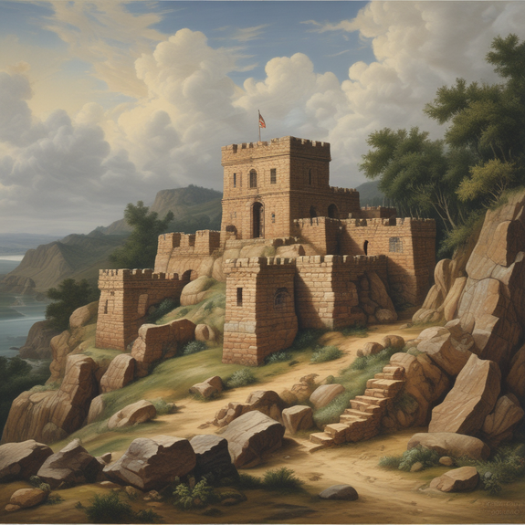 Jerome.C.House (American,1991) 17th Century Fort 2025