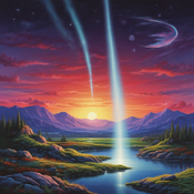 Jerome.C.House (American,1991) Comet SWAN 25B 2025