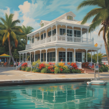 Jerome.C.House (American,1991) Cruise Port Key West 2025