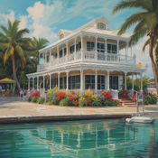 Jerome.C.House (American,1991) Cruise Port Key West 2025